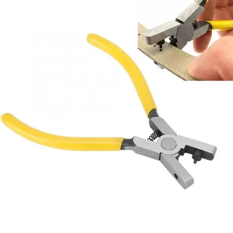 Universal 2.0mm Faux Leather Hole Punch Plier - Effortless Belt, Dog Collar, Shoe, and Craft Project Repair Tool 3