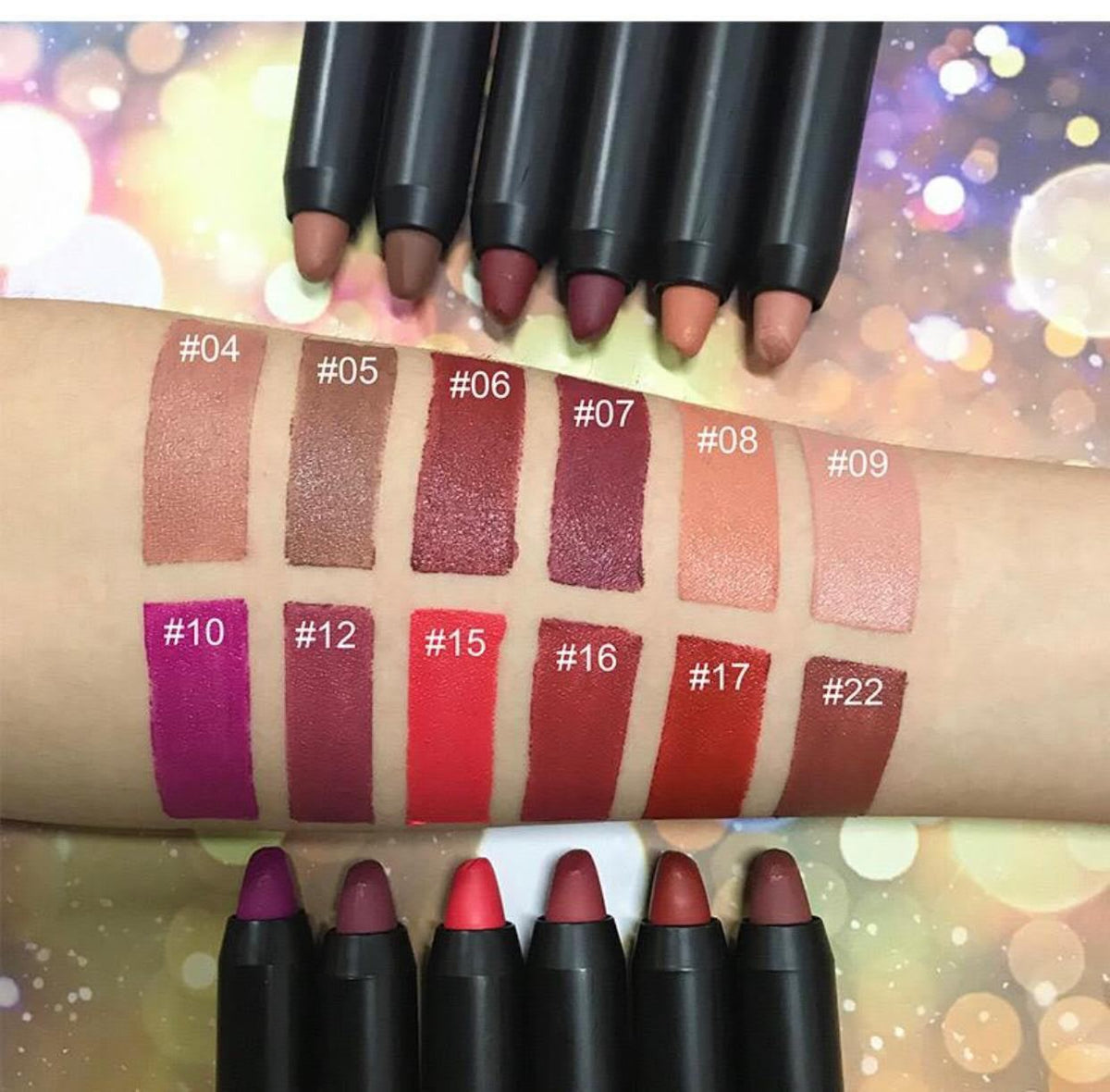 Lip Crayon & Liner for Thin Lips 10