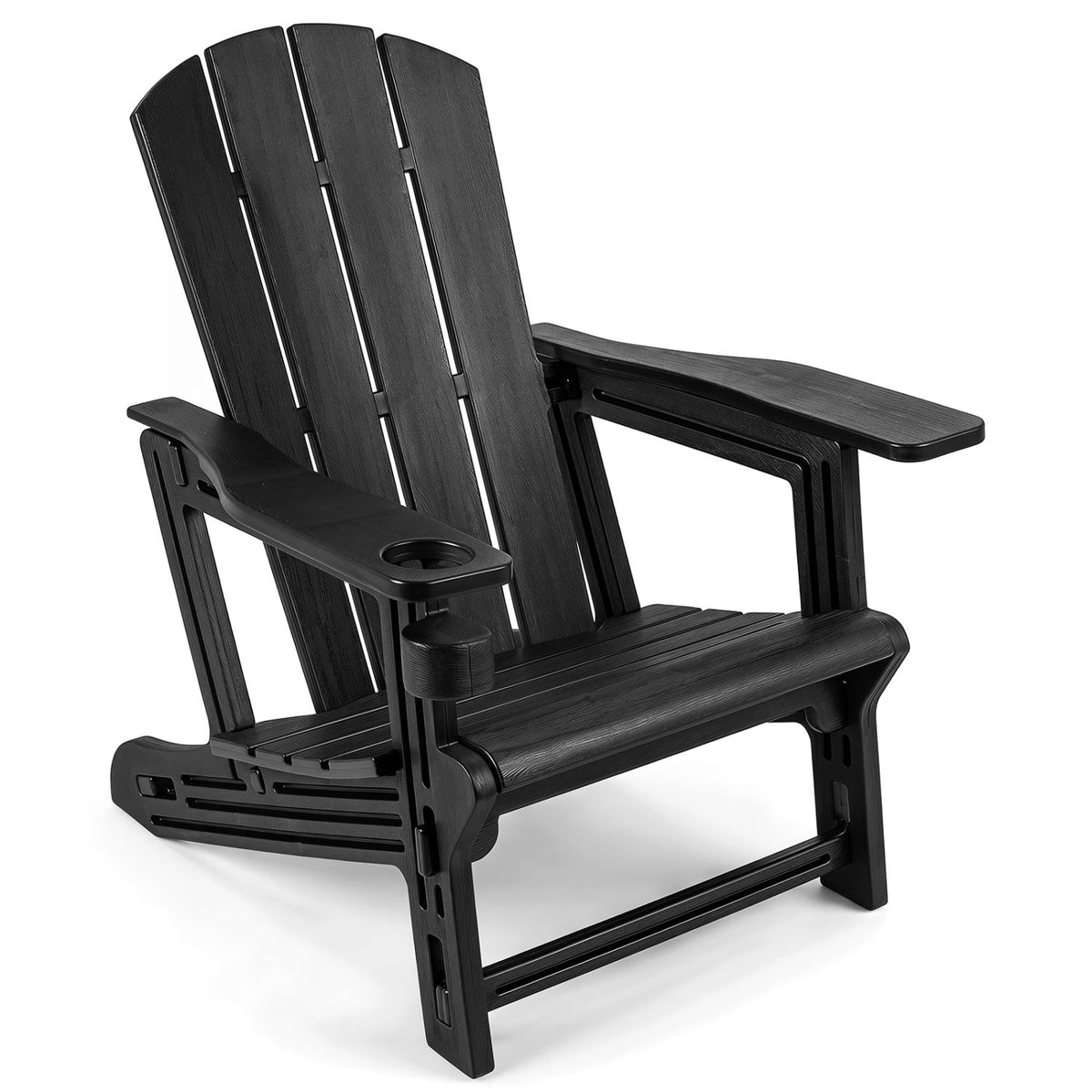 HDPE Adirondack Chair with Realistic Wood Grain 3