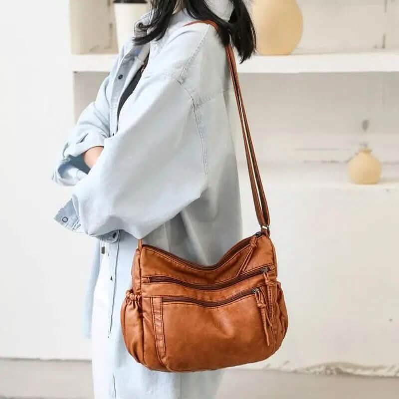 Vintage Chic Style Crossbody Shoulder Bag 8