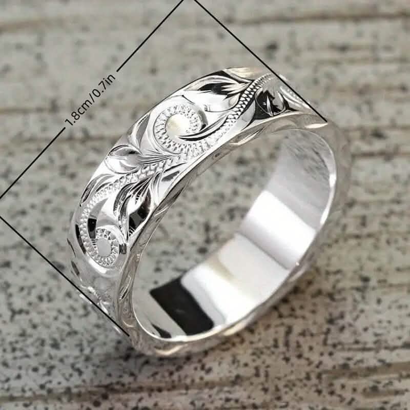 Vintage Pattern Fashion Ring 4