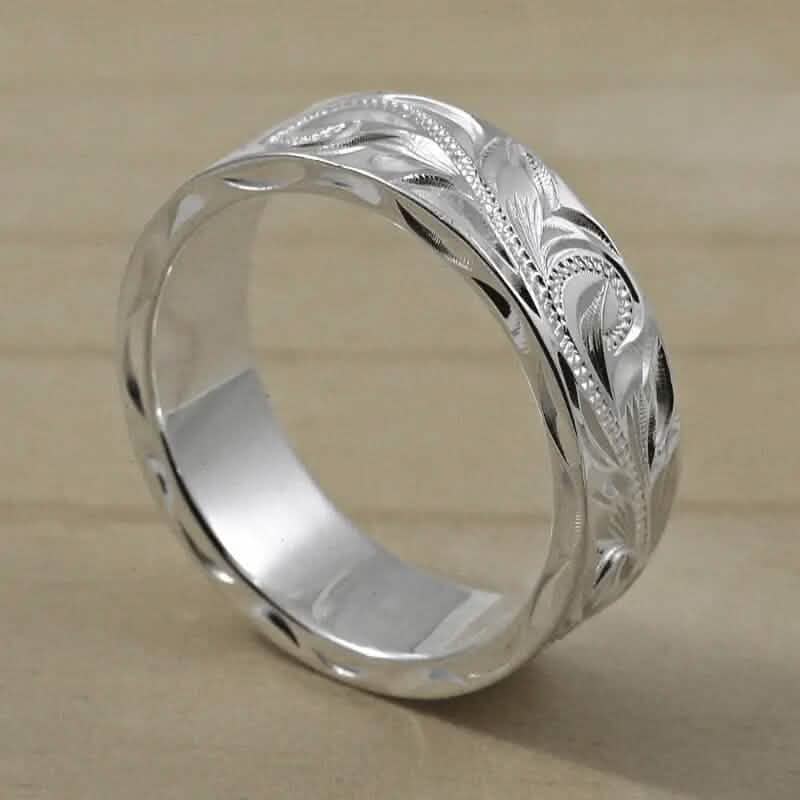 Vintage Pattern Fashion Ring 3