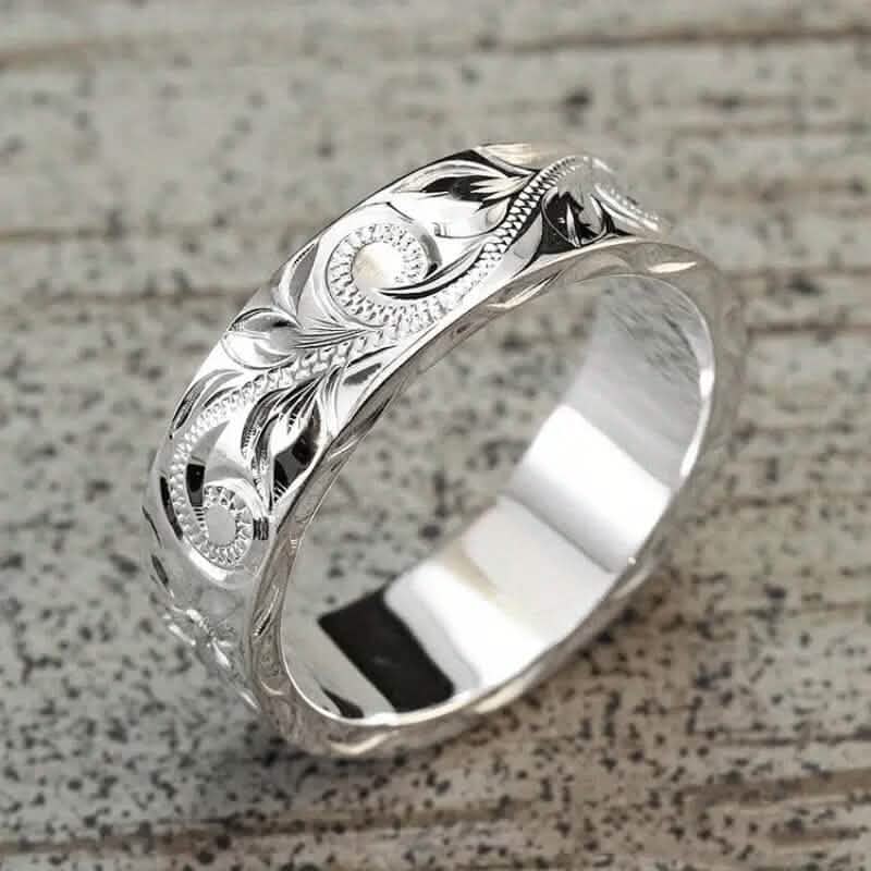 Vintage Pattern Fashion Ring 2