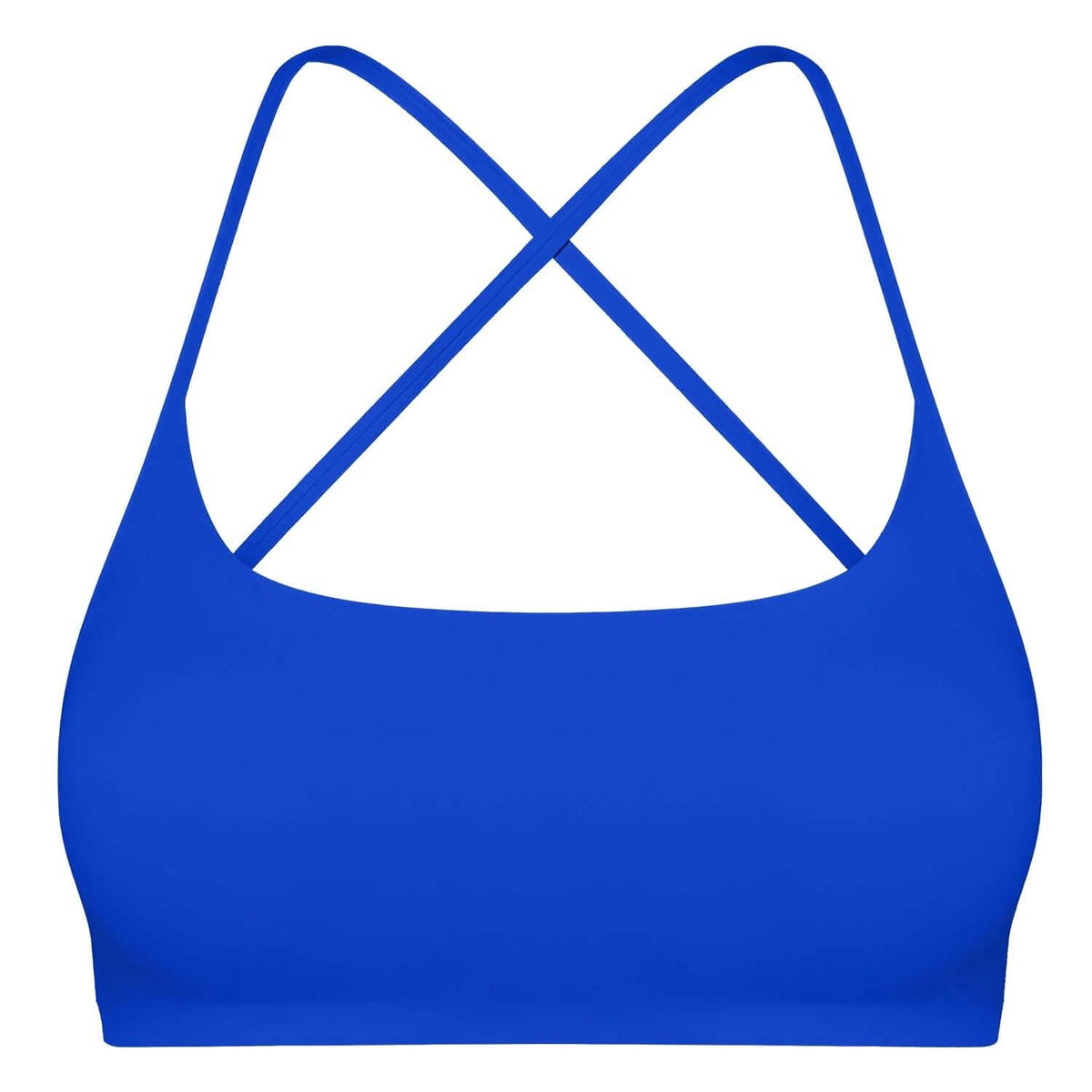 Women Cross Back Sport Bras Padded with Removable Pads Thin Straps 5