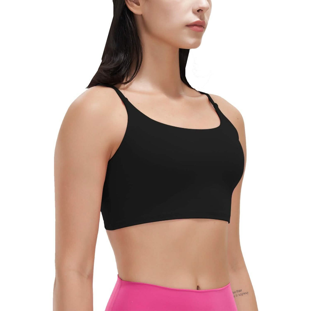 Women Strap Sport Bras Padded Strappy Tank Tops 2