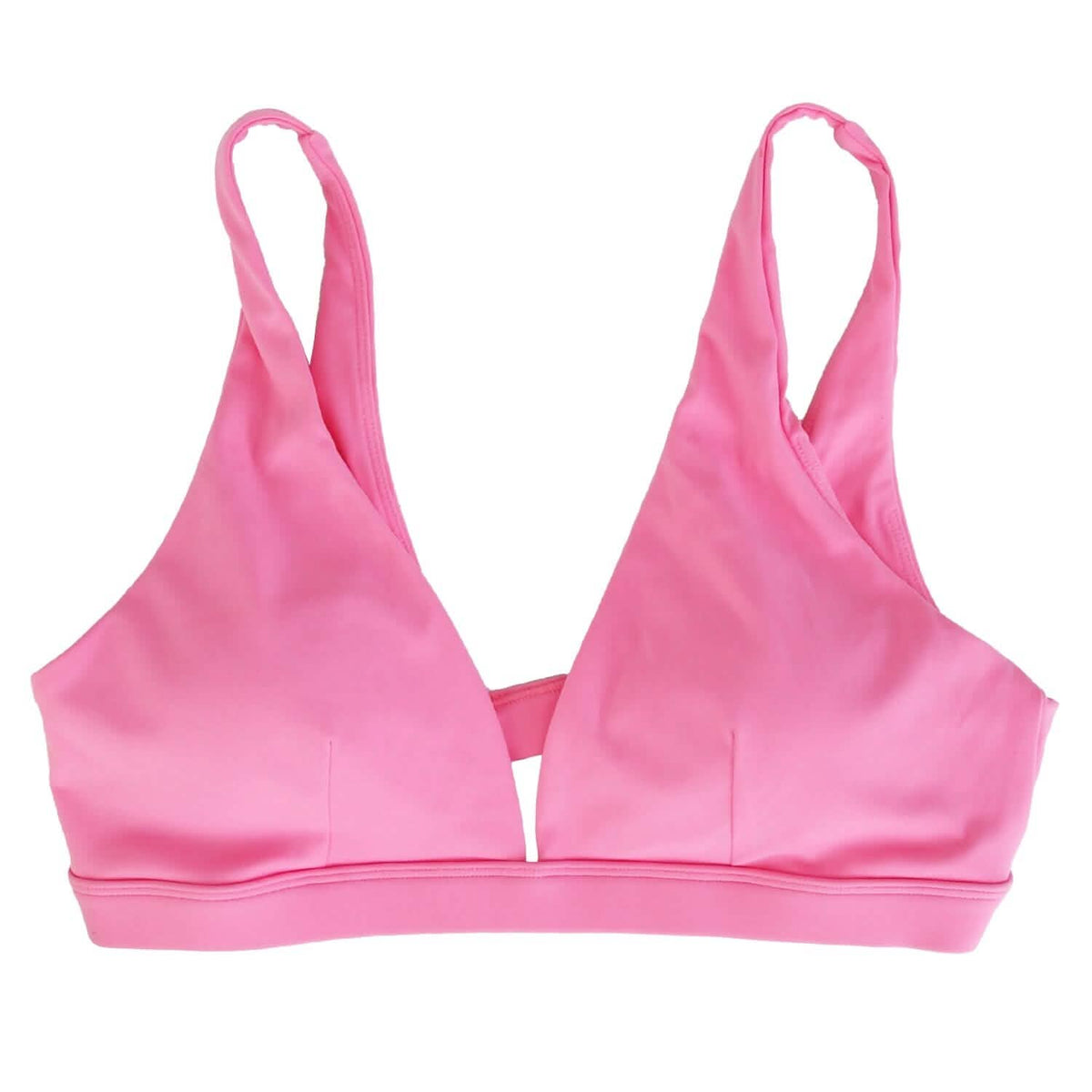 Women's Deep V-Neck U-Shaped Back Sports Bra 10