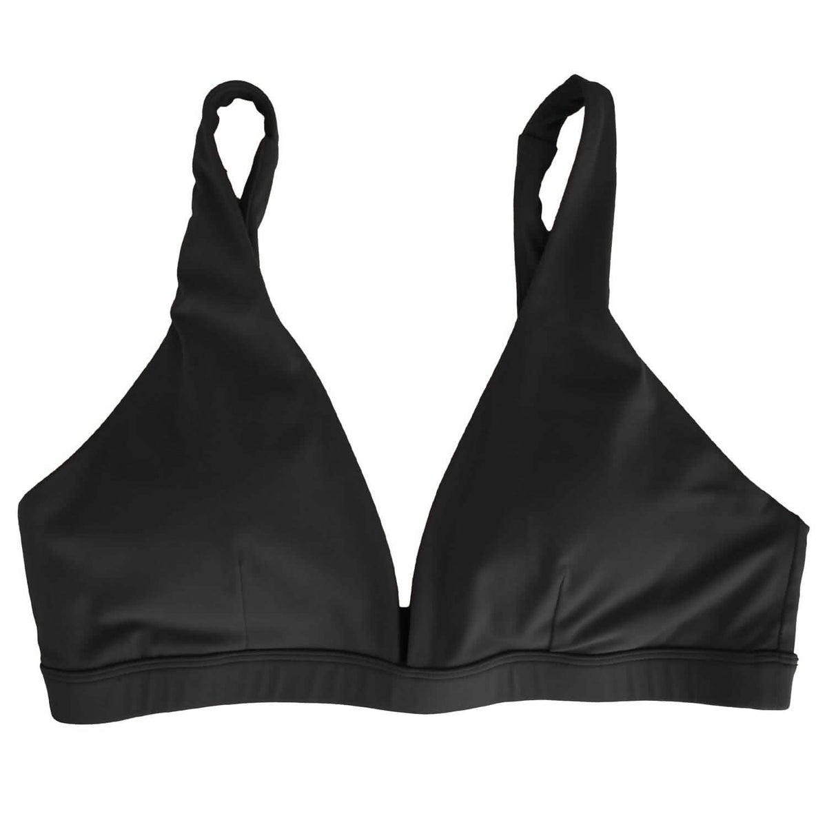 Women's Deep V-Neck U-Shaped Back Sports Bra 2