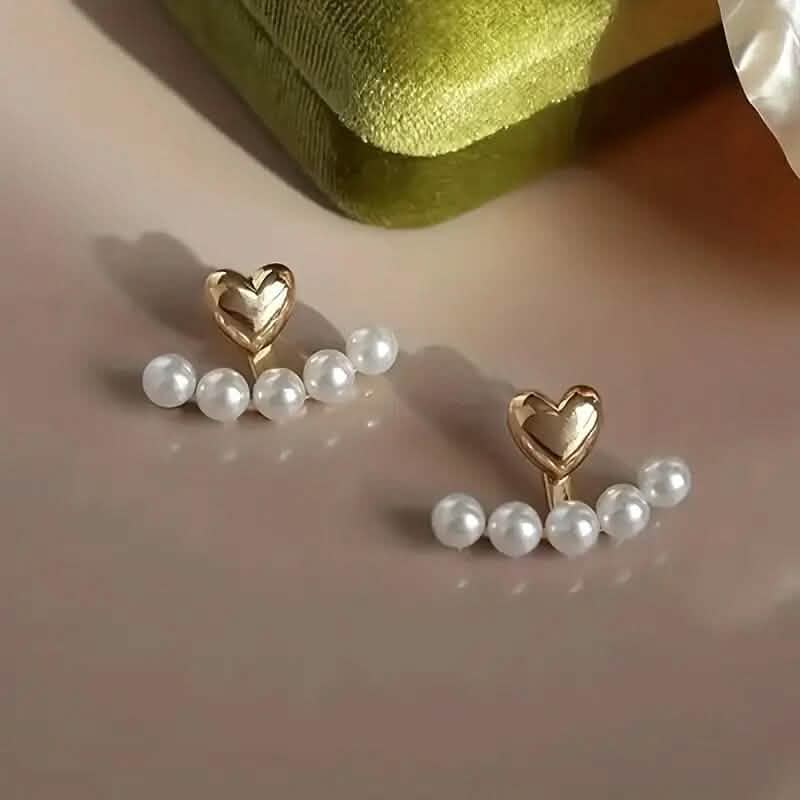 Women's Fashion Earrings Bohemian Style Imitation Pearl Inlay 4