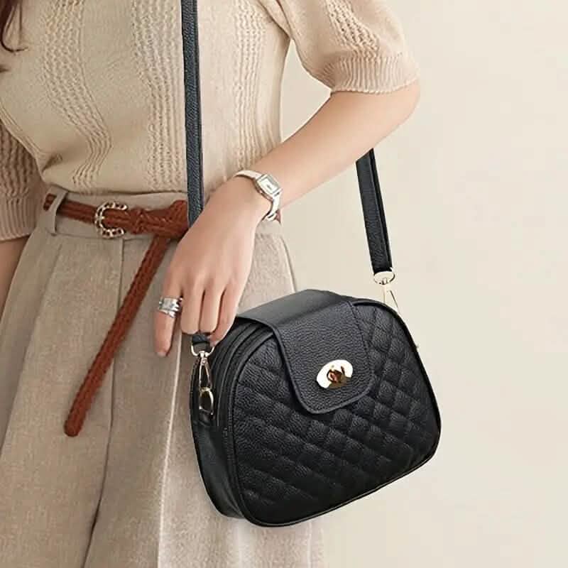 Women's Fashion PU Leather Crossbody Bag 9