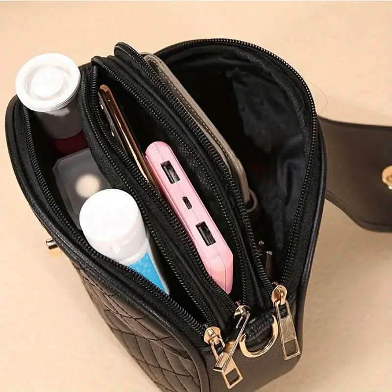 Women's Fashion PU Leather Crossbody Bag 5