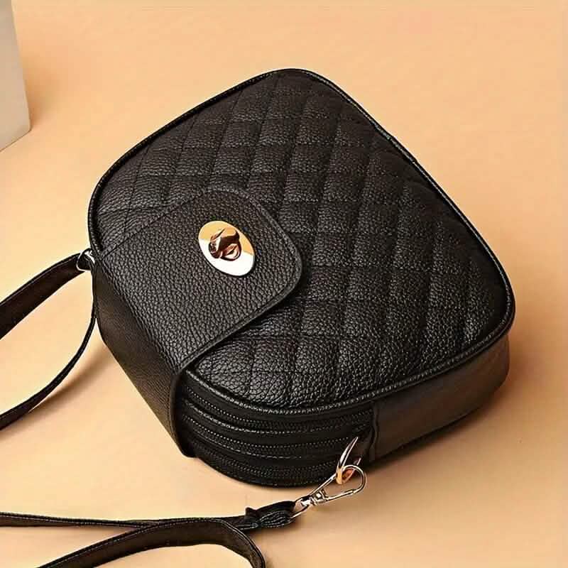 Women's Fashion PU Leather Crossbody Bag 8
