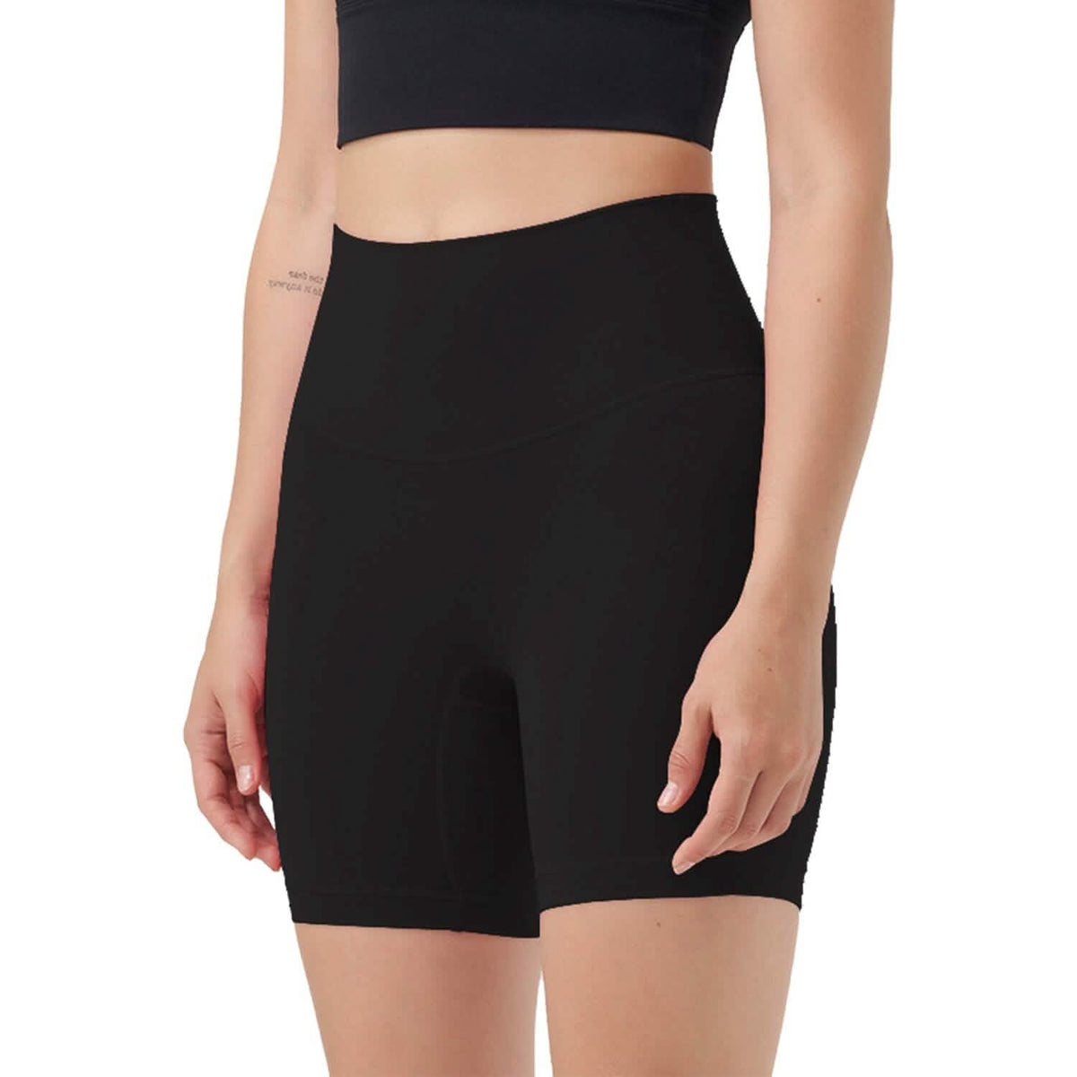 Women's High Waist Biker Shorts 1