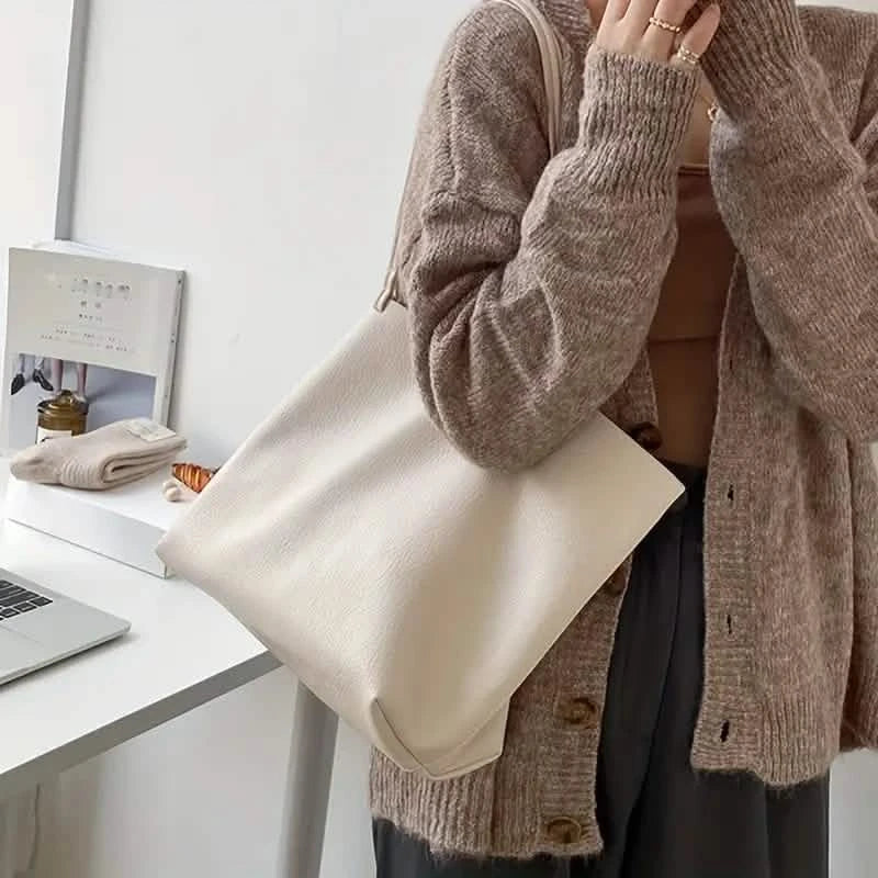 Women's Large Totes PU Leather Shoulder Bag Soft Purse Hobo Handbag Casual Top Handle Bag For Travel Work 11